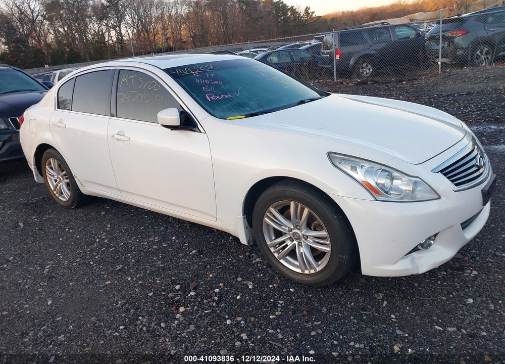 2012 INFINITI G37 X VIN: JN1CV6AR8CM976896