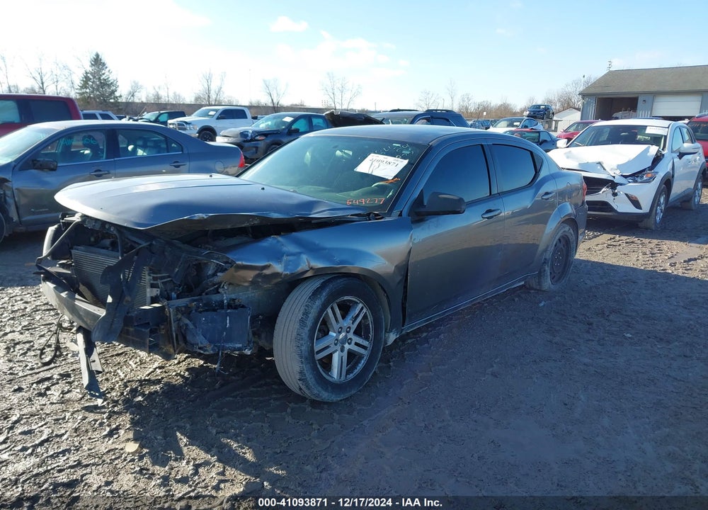 2013 DODGE AVENGER VIN: 1C3CDZAB9DN549277