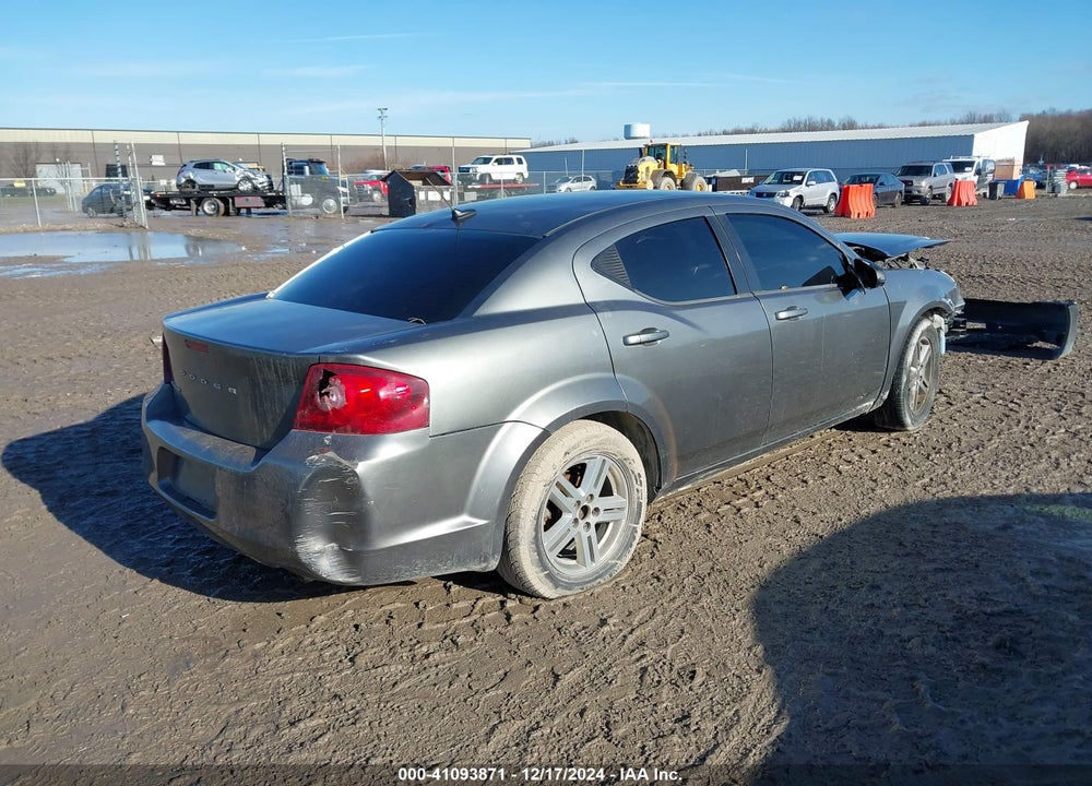 2013 DODGE AVENGER VIN: 1C3CDZAB9DN549277