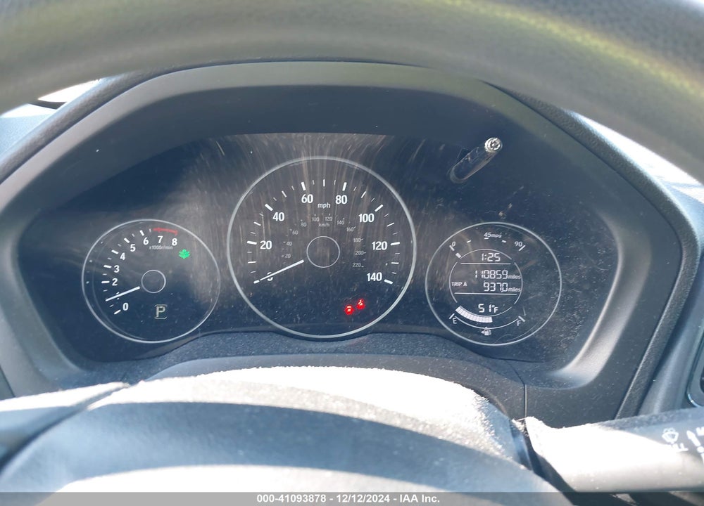 2016 HONDA HR-V LX VIN: 3CZRU5H35GM749787