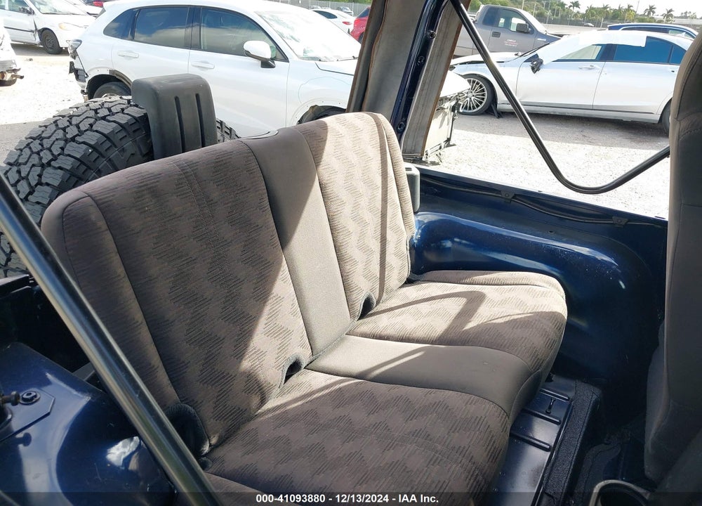 2003 JEEP WRANGLER SPORT VIN: 1J4FA49S23P301037