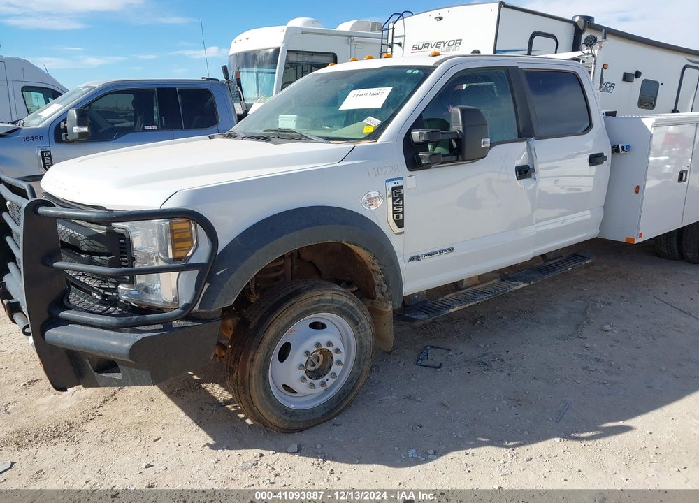 2019 FORD F-450 CHASSIS XL VIN: 1FD0W4HT6KEE91471