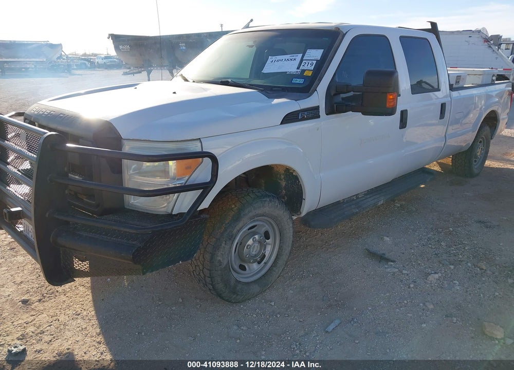 2013 FORD F-250 XL VIN: 1FT7W2B69DEB19751