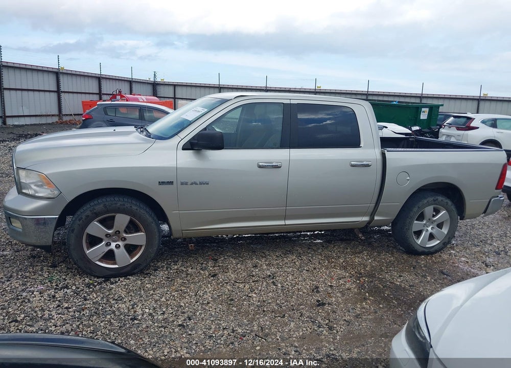 2009 DODGE RAM 1500 SLT/SPORT/TRX VIN: 1D3HB13T39J507076