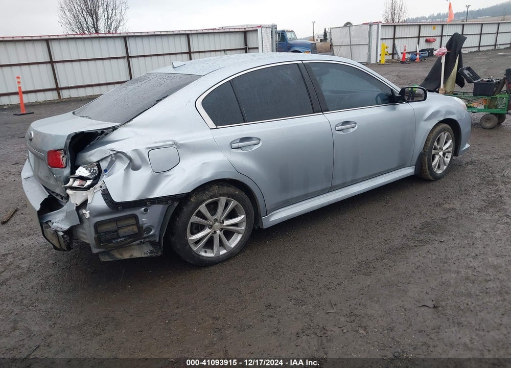 2014 SUBARU LEGACY VIN: 4S3BMBK63E3007668