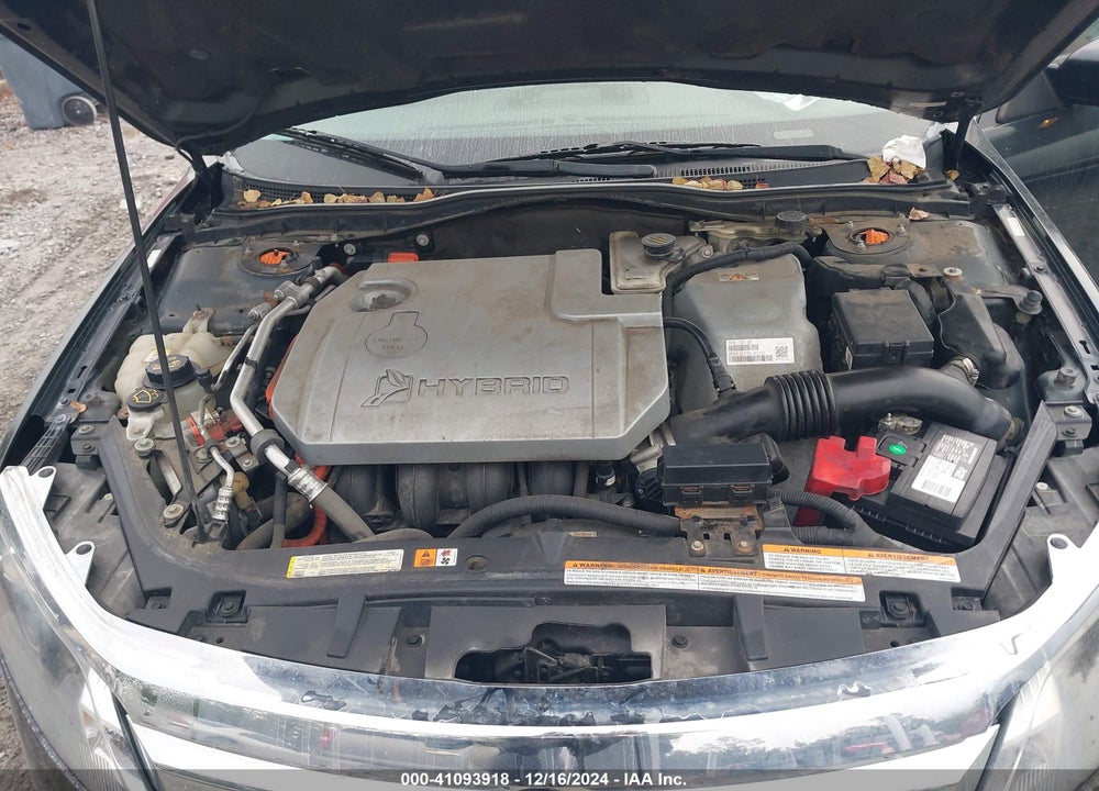 2010 FORD FUSION HYBRID VIN: 3FADP0L31AR209662