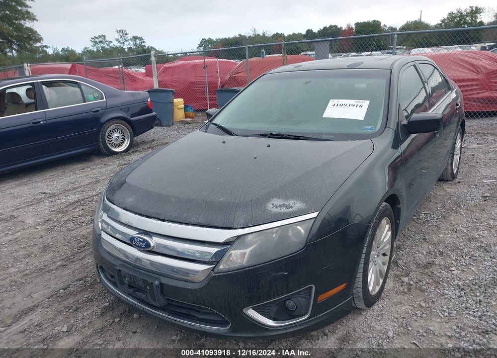 2010 FORD FUSION HYBRID VIN: 3FADP0L31AR209662