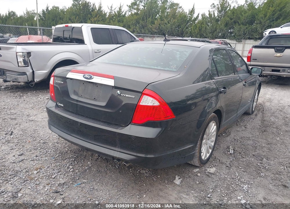 2010 FORD FUSION HYBRID VIN: 3FADP0L31AR209662