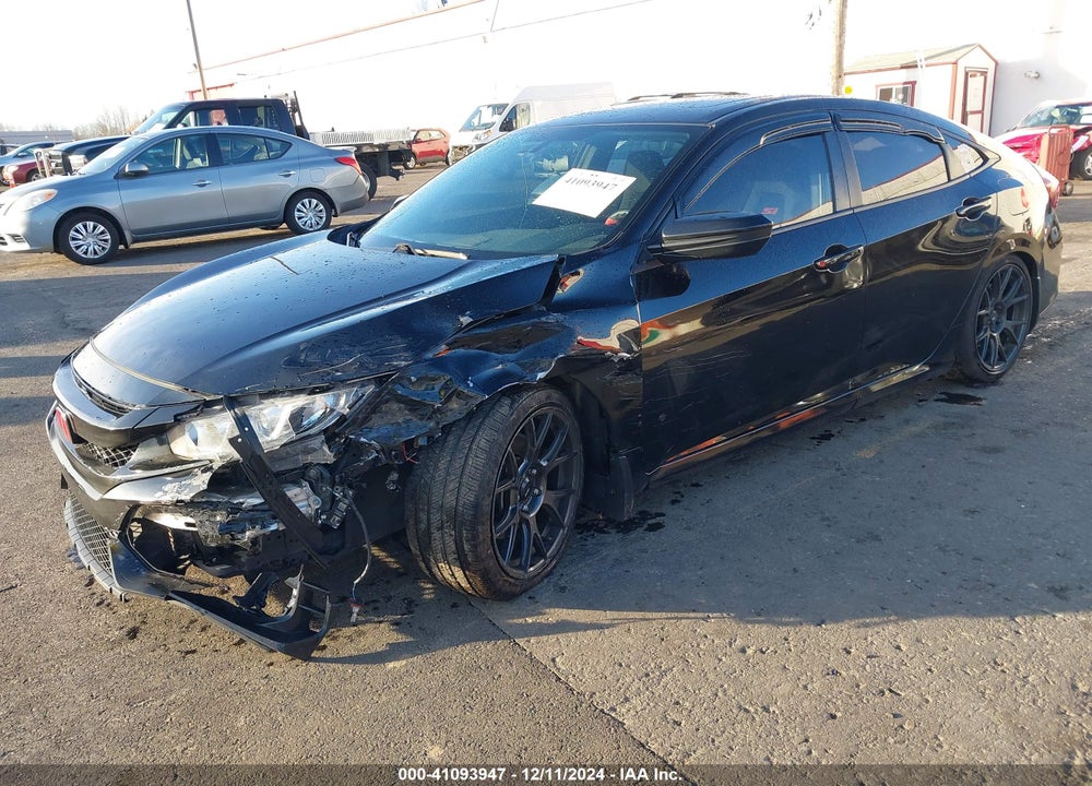 2017 HONDA CIVIC SI VIN: 2HGFC1E57HH704541