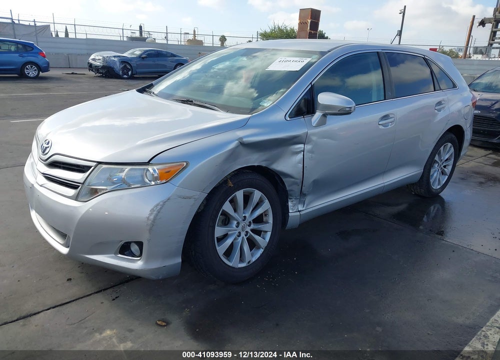 2013 TOYOTA VENZA LE VIN: 4T3ZA3BB6DU077168