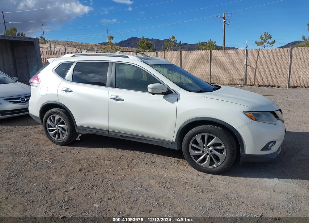 2015 NISSAN ROGUE SL VIN: 5N1AT2MV2FC806597