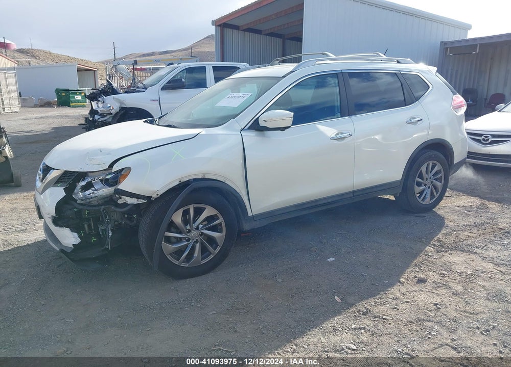 2015 NISSAN ROGUE SL VIN: 5N1AT2MV2FC806597
