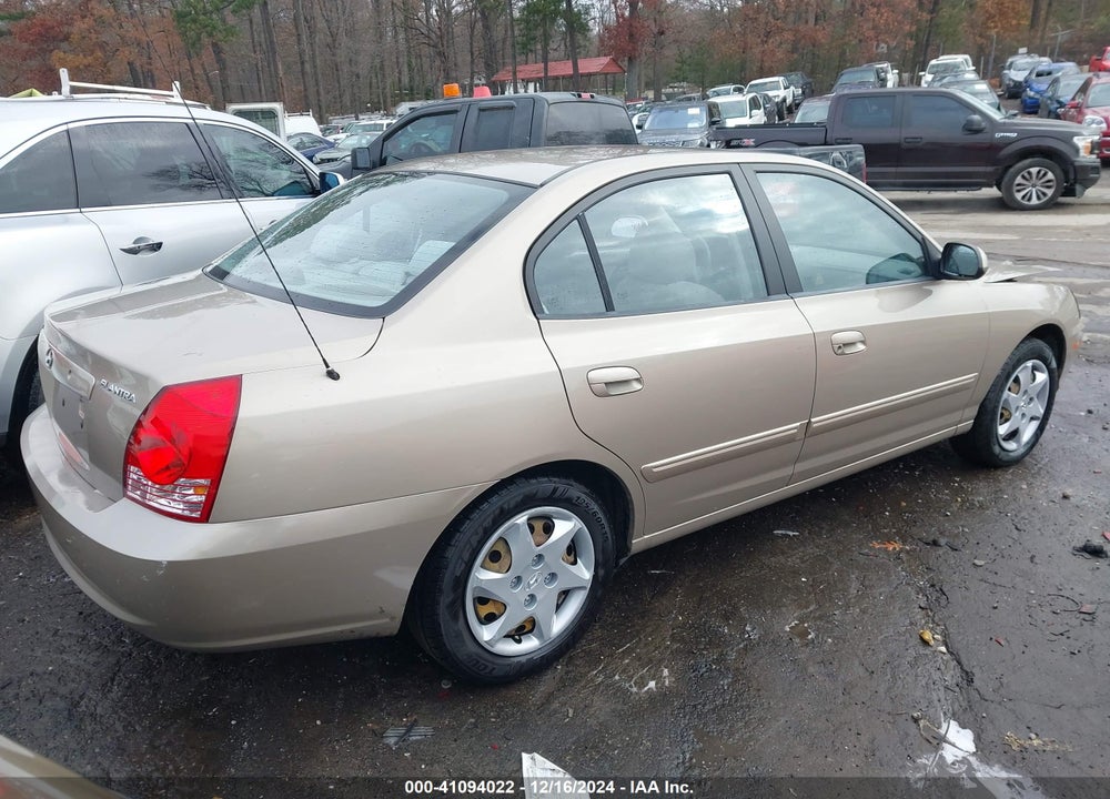 2006 HYUNDAI ELANTRA GLS/LIMITED VIN: KMHDN46D36U342124