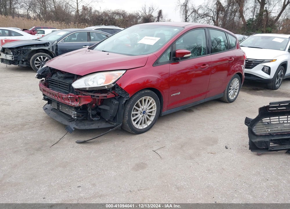 2013 FORD C-MAX HYBRID VIN: 1FADP5AU4DL506291