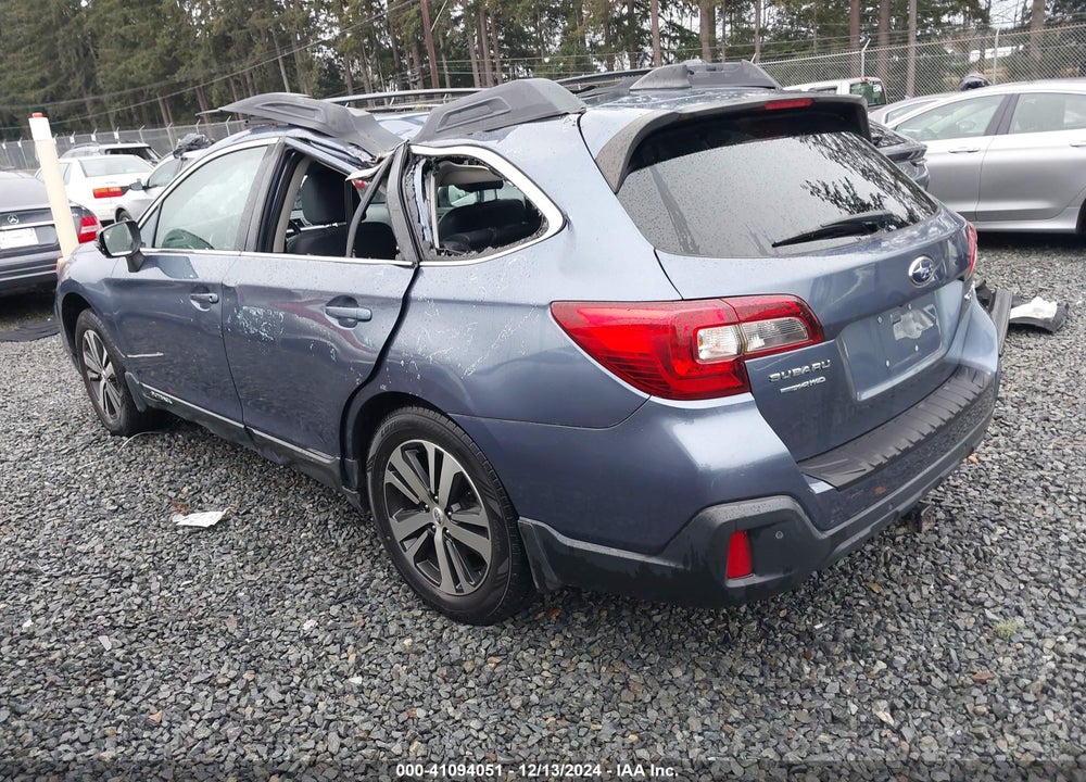 2018 SUBARU OUTBACK 2.5I LIMITED VIN: 4S4BSANC6J3222985