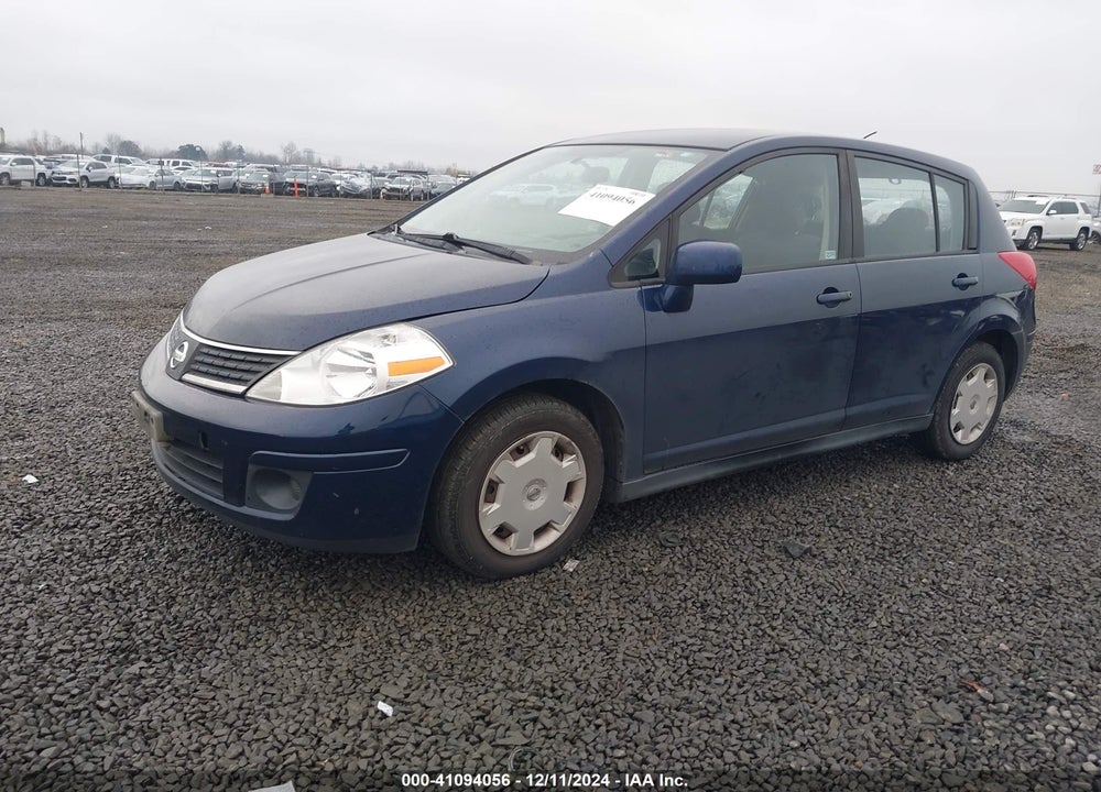2007 NISSAN VERSA VIN: 3N1BC13E37L383977