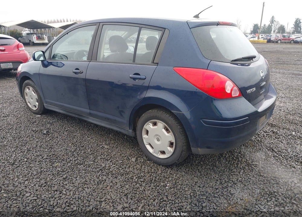 2007 NISSAN VERSA VIN: 3N1BC13E37L383977