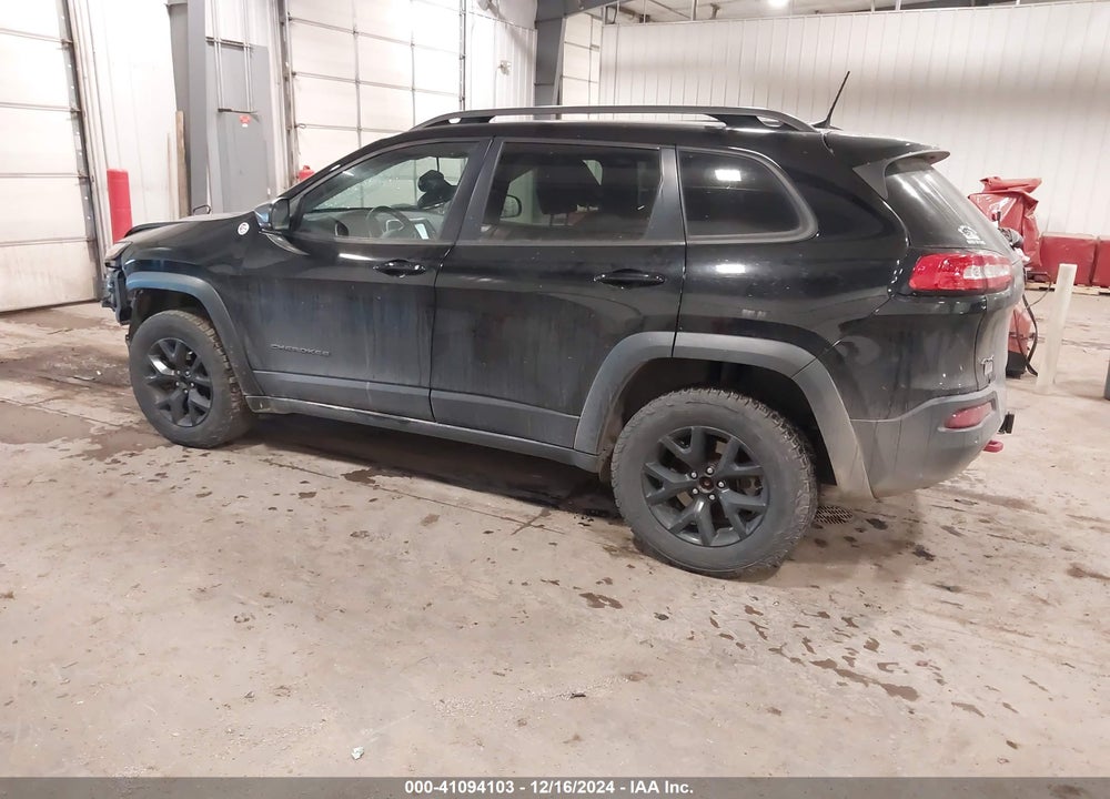 2017 JEEP CHEROKEE TRAILHAWK VIN: 1C4PJMBS8HW648454