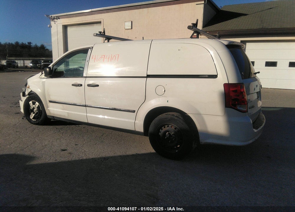2013 RAM CARGO TRADESMAN VIN: 2C4JRGAG9DR695590