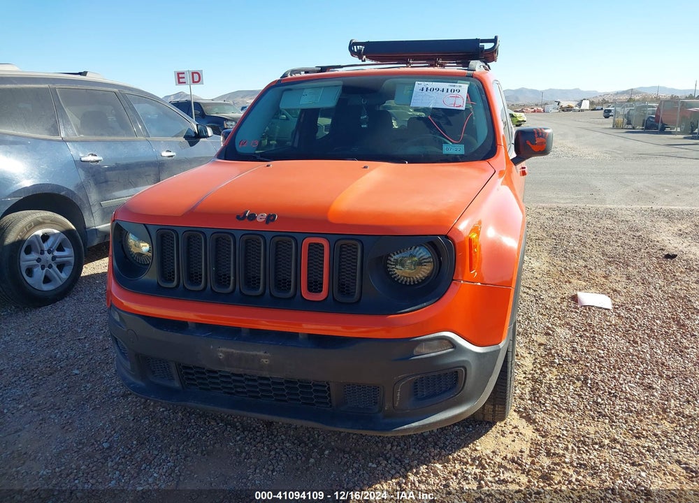 2017 JEEP RENEGADE SPORT 4X4 VIN: ZACCJBAB3HPG05609