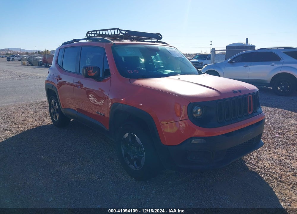 2017 JEEP RENEGADE SPORT 4X4 VIN: ZACCJBAB3HPG05609