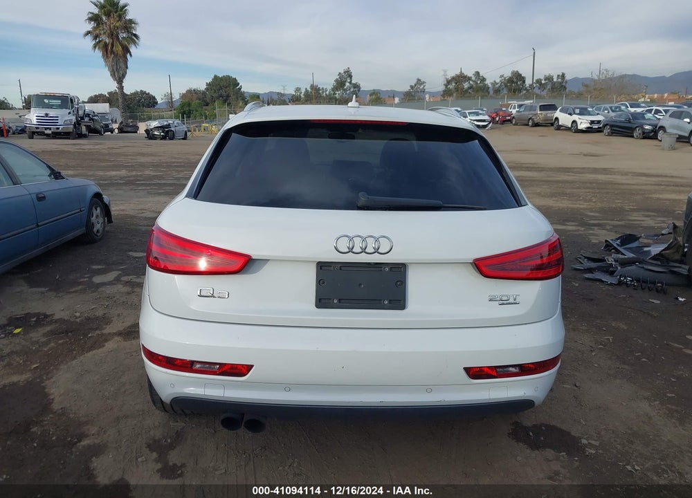 2015 AUDI Q3 2.0T PREMIUM PLUS VIN: WA1GFCFS8FR000995