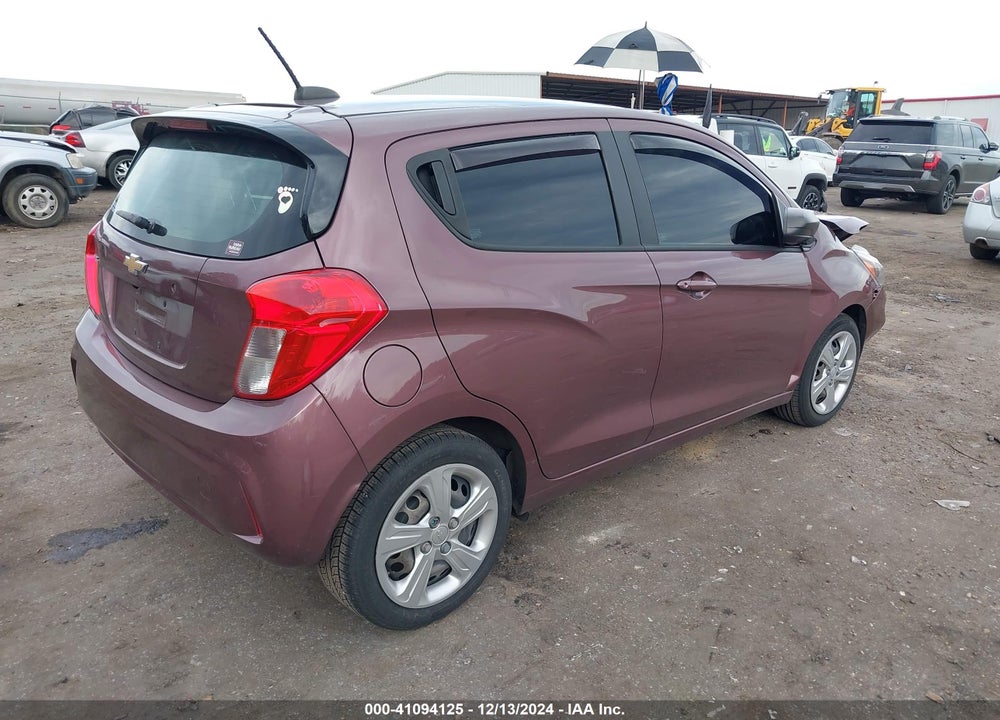2020 CHEVROLET SPARK FWD LS AUTOMATIC VIN: KL8CB6SA7LC452703