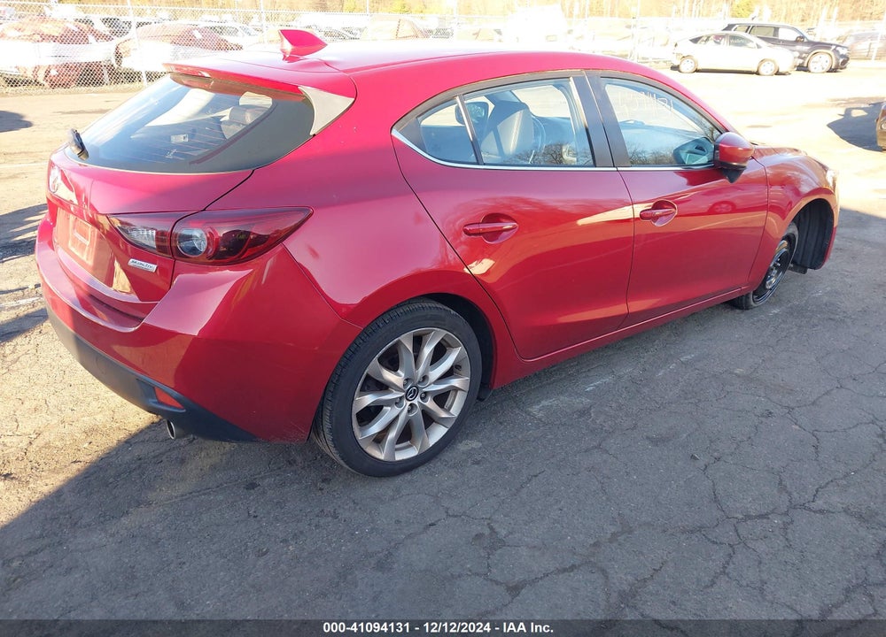 2014 MAZDA 3 S GRAND TOURING VIN: JM1BM1M34E1204535