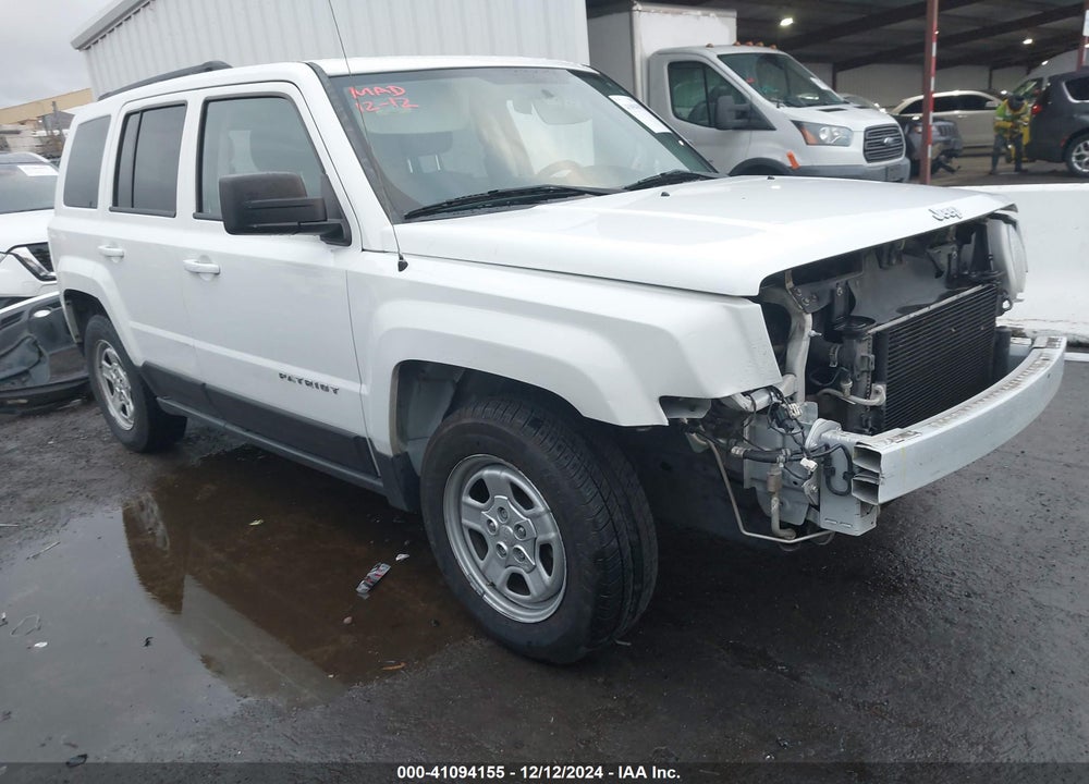 2015 JEEP PATRIOT SPORT VIN: 1C4NJPBAXFD247237