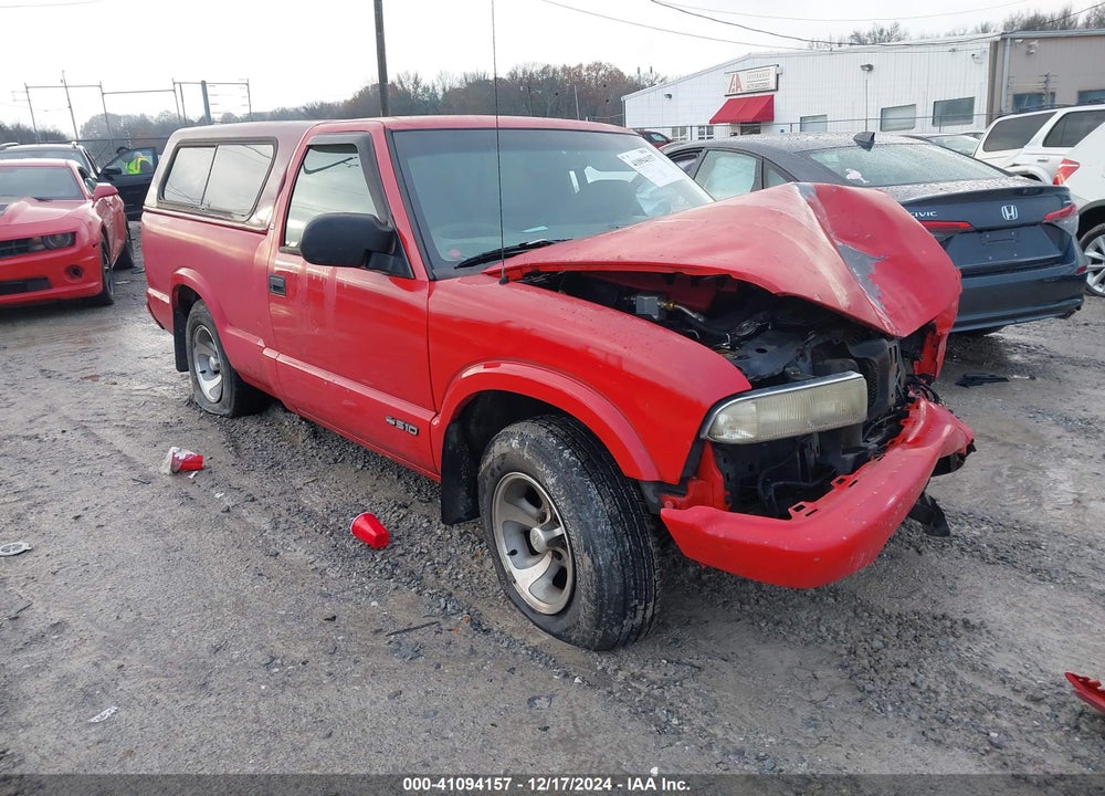 1999 CHEVROLET S-10 LS VIN: 1GCCS14W6XK139267