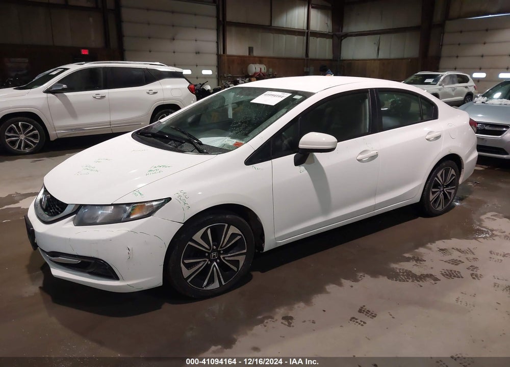 2015 HONDA CIVIC LX VIN: 19XFB2F59FE297143