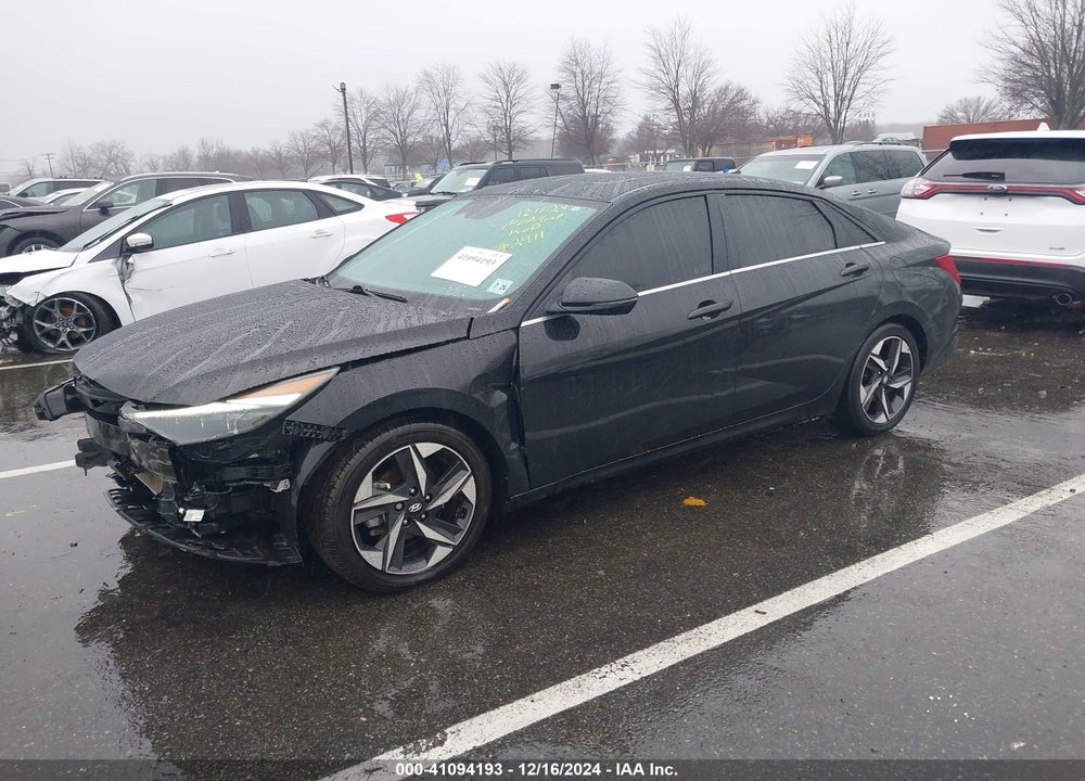 2021 HYUNDAI ELANTRA LIMITED VIN: 5NPLP4AG0MH022911
