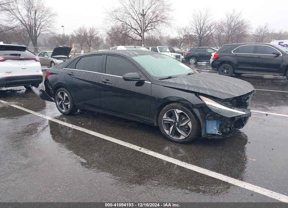 2021 HYUNDAI ELANTRA LIMITED VIN: 5NPLP4AG0MH022911