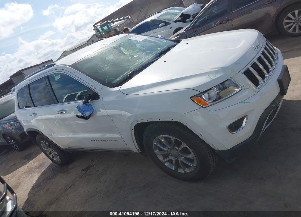 2015 JEEP GRAND CHEROKEE LIMITED VIN: 1C4RJFBGXFC757321