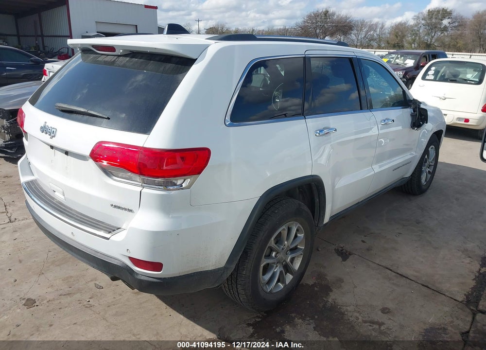 2015 JEEP GRAND CHEROKEE LIMITED VIN: 1C4RJFBGXFC757321