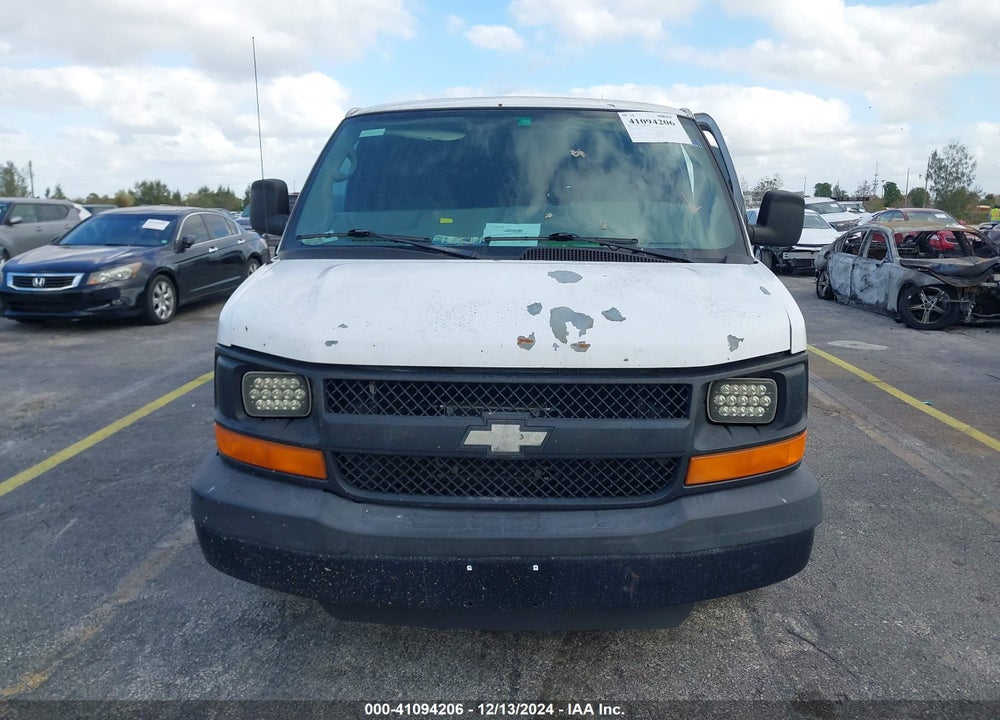 2009 CHEVROLET EXPRESS 1500 WORK VAN VIN: 1GCFG15XX91119537