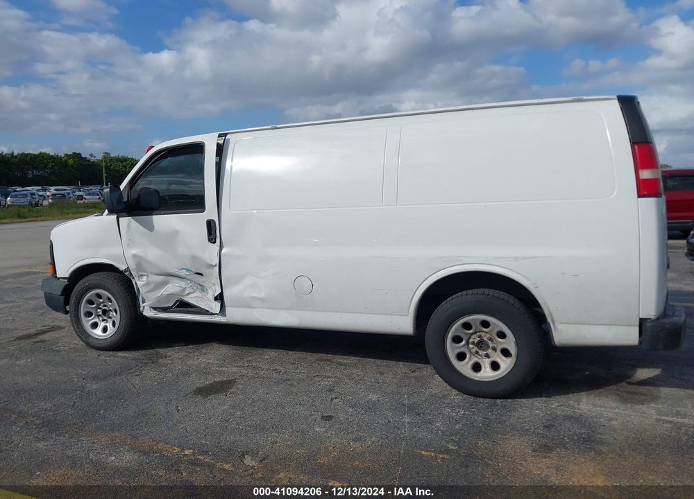 2009 CHEVROLET EXPRESS 1500 WORK VAN VIN: 1GCFG15XX91119537