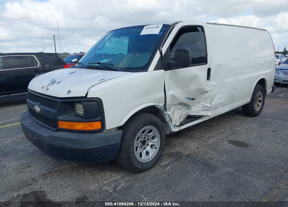 2009 CHEVROLET EXPRESS 1500 WORK VAN VIN: 1GCFG15XX91119537