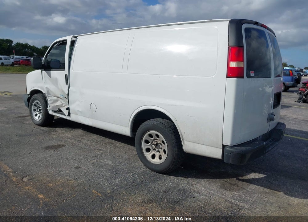 2009 CHEVROLET EXPRESS 1500 WORK VAN VIN: 1GCFG15XX91119537