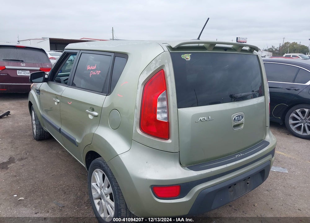 2012 KIA SOUL VIN: KNDJT2A67C7414348