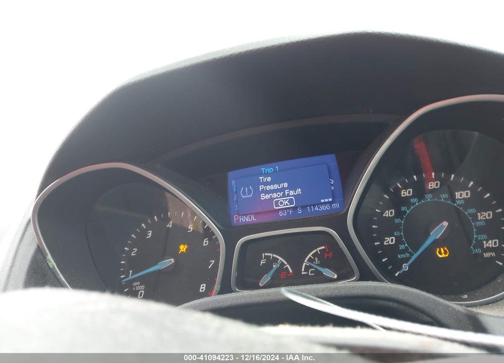 2013 FORD FOCUS SE VIN: 1FADP3K2XDL207695