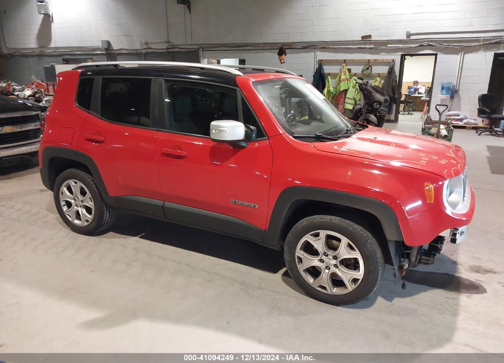 2017 JEEP RENEGADE LIMITED 4X4 VIN: ZACCJBDB0HPG11217