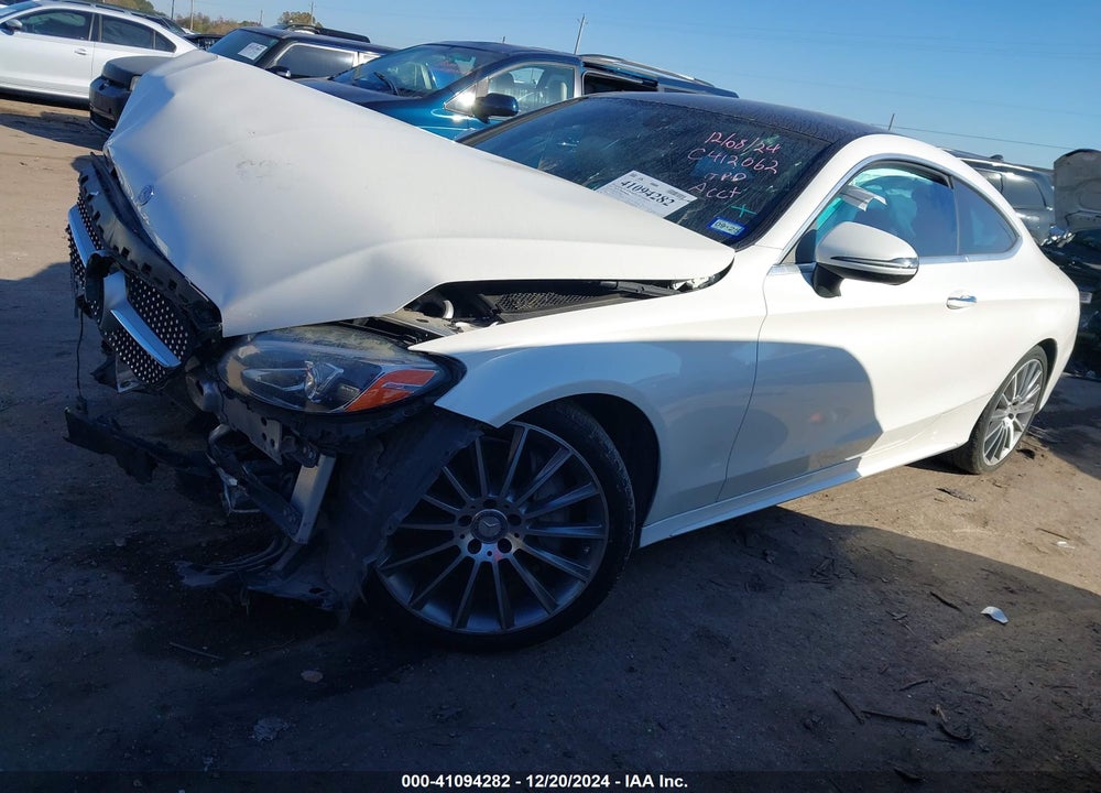 2017 MERCEDES-BENZ C 300 VIN: WDDWJ4JB8HF402832