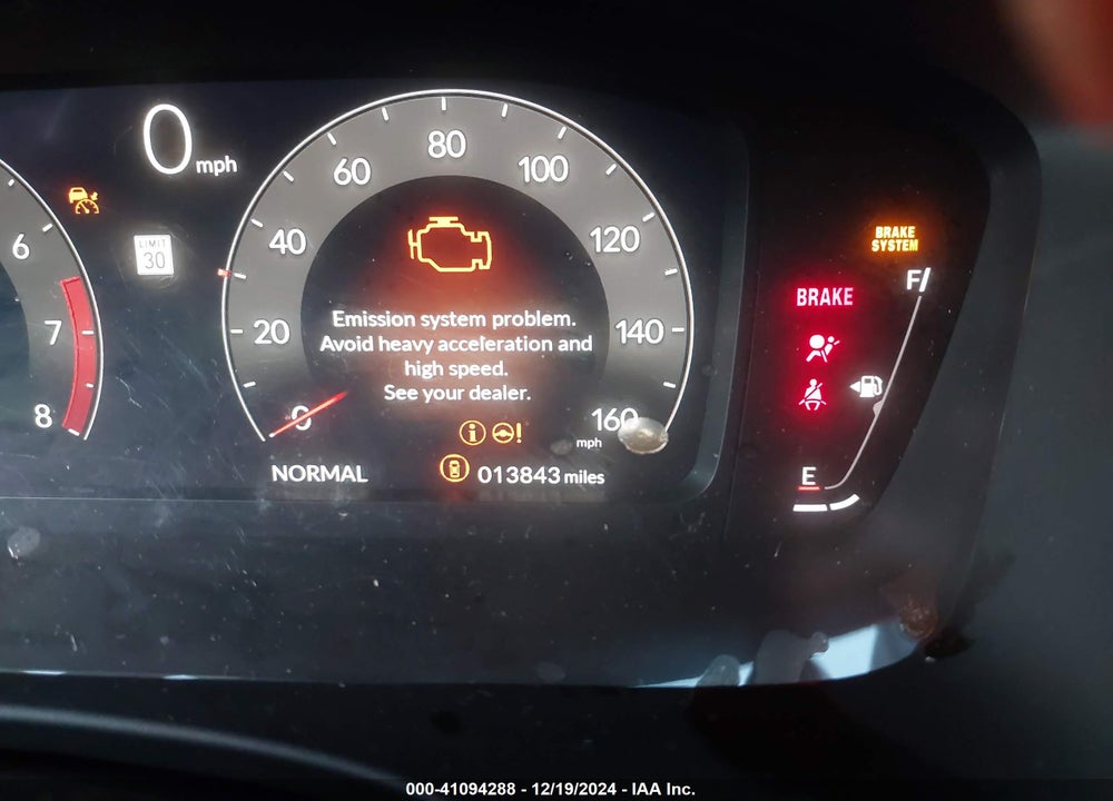 2024 ACURA INTEGRA VIN: 19UDE4H61RA003808