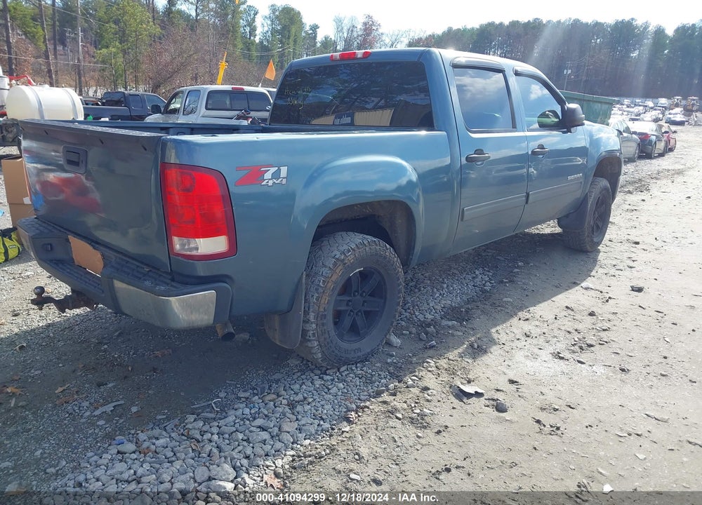 2011 GMC SIERRA 1500 SLE VIN: 3GTP2VE36BG207144