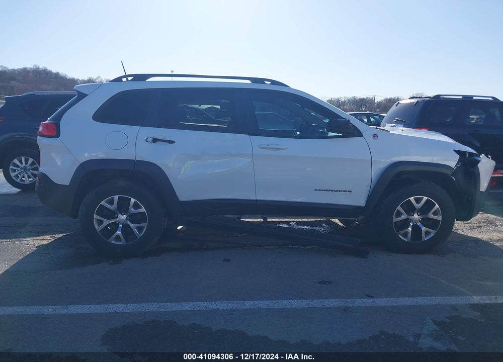 2018 JEEP CHEROKEE TRAILHAWK 4X4 VIN: 1C4PJMBX7JD550173