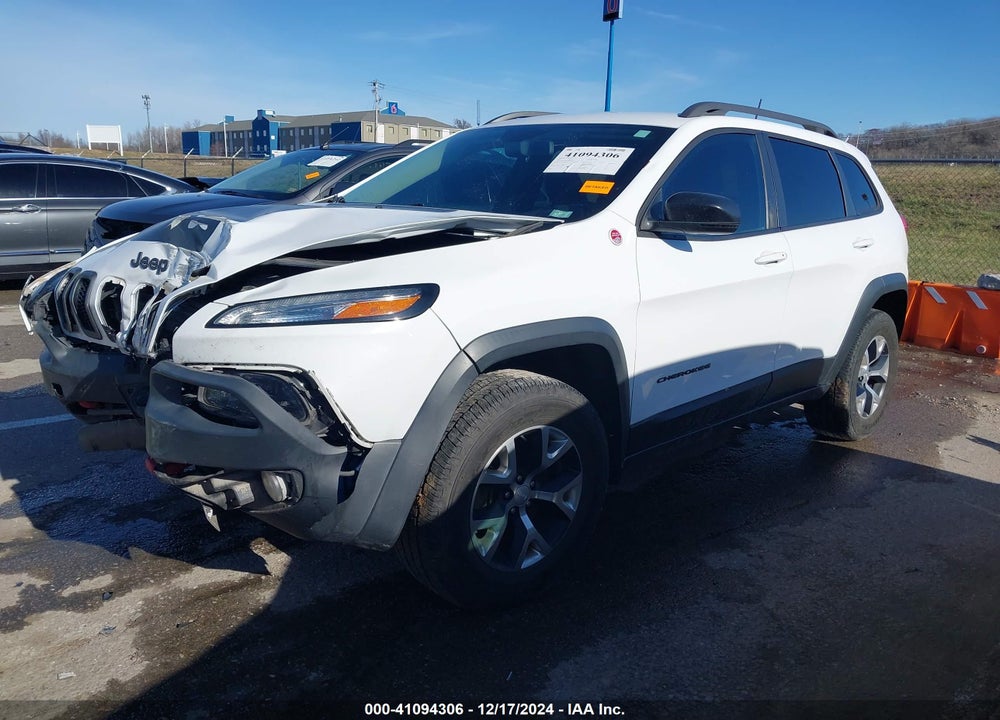 2018 JEEP CHEROKEE TRAILHAWK 4X4 VIN: 1C4PJMBX7JD550173