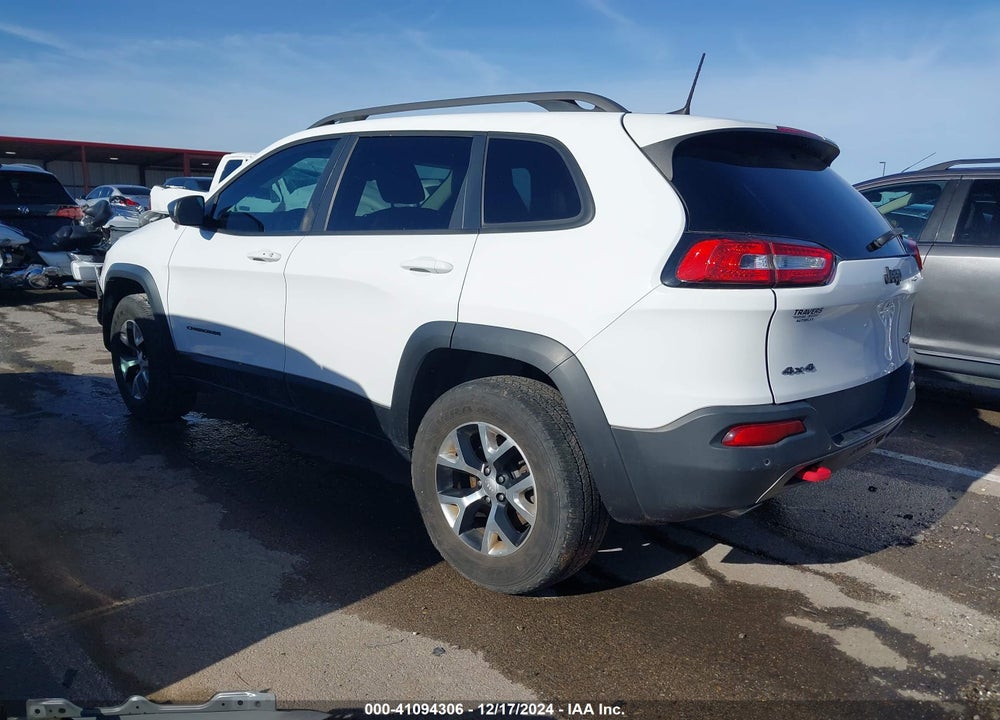 2018 JEEP CHEROKEE TRAILHAWK 4X4 VIN: 1C4PJMBX7JD550173