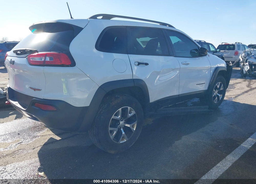 2018 JEEP CHEROKEE TRAILHAWK 4X4 VIN: 1C4PJMBX7JD550173