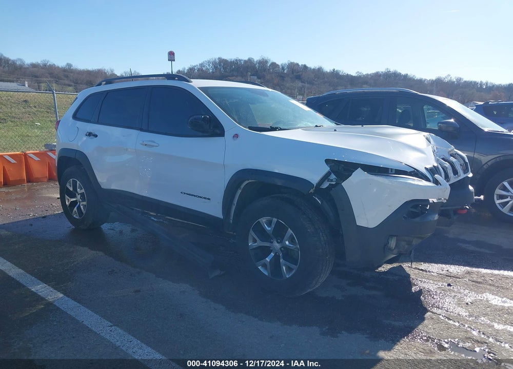 2018 JEEP CHEROKEE TRAILHAWK 4X4 VIN: 1C4PJMBX7JD550173